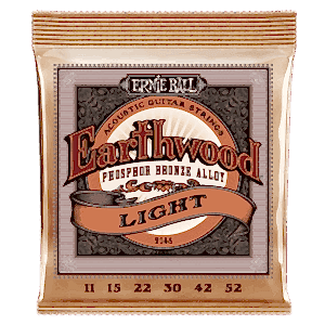 Ernie Ball P02148 Earthwood Light 11-52 Akustik Gitar teli