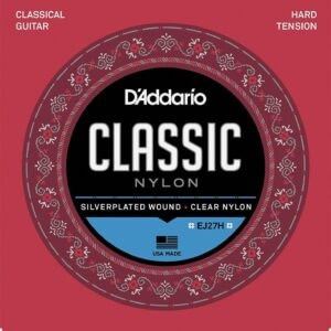 D'Addario EJ27H Klasik Gitar Tel Seti – Hard Tension